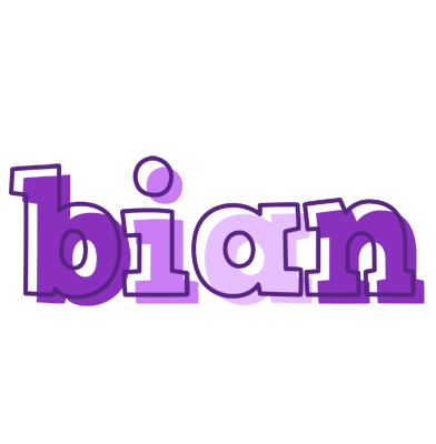 Bian sensual logo