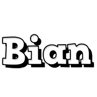 Bian snowing logo