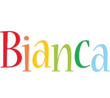 Bianca birthday logo