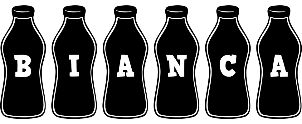 Bianca bottle logo