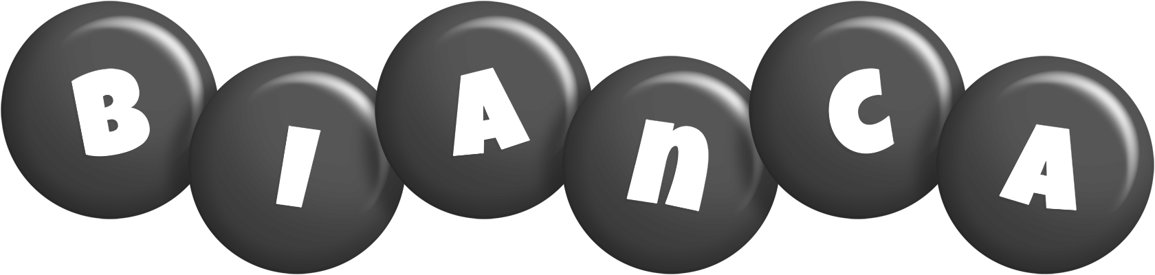 Bianca candy-black logo