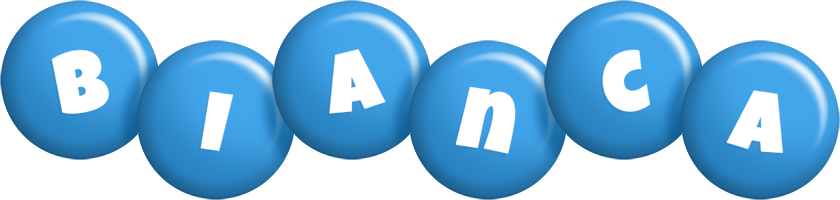 Bianca candy-blue logo