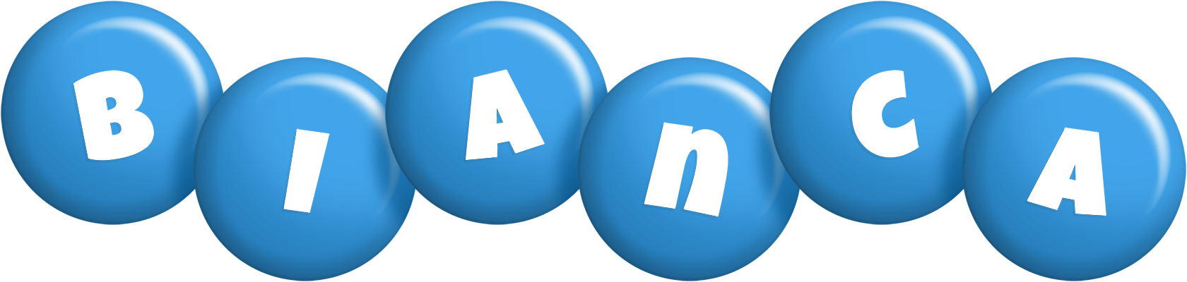 Bianca candy-blue logo