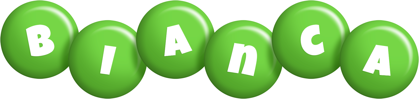 Bianca candy-green logo