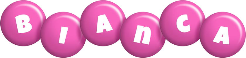 Bianca candy-pink logo