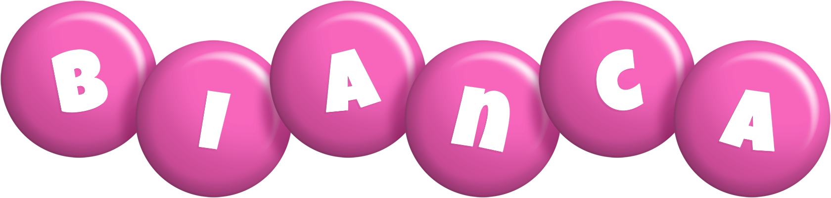 Bianca candy-pink logo