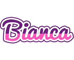 Bianca cheerful logo