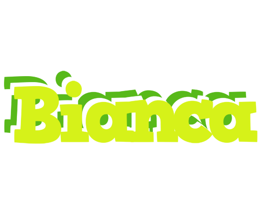 Bianca citrus logo