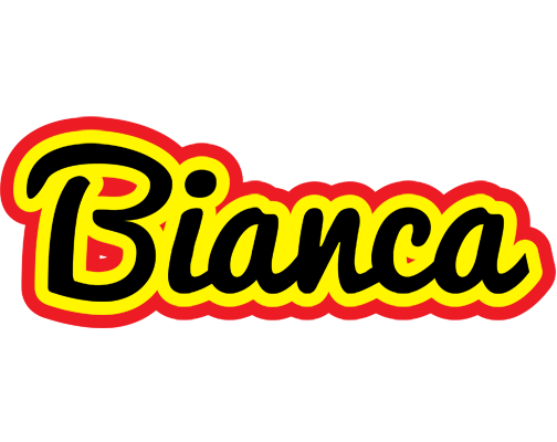 Bianca flaming logo
