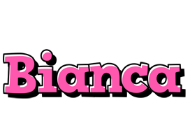 Bianca girlish logo