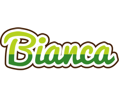 Bianca golfing logo