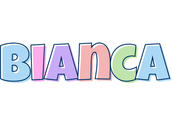 Bianca pastel logo
