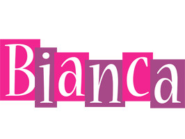 Bianca whine logo