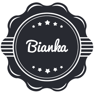 Bianka badge logo