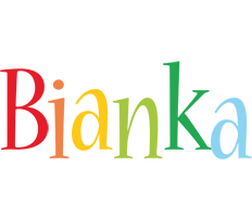 Bianka birthday logo