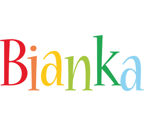Bianka birthday logo