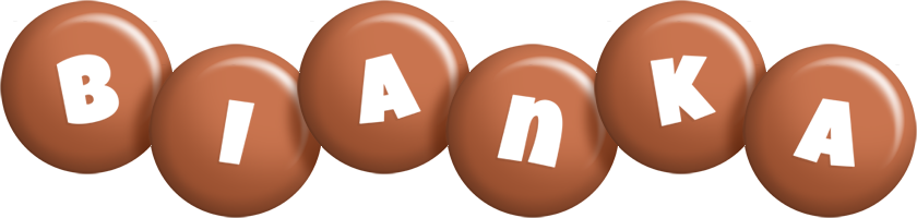 Bianka candy-brown logo