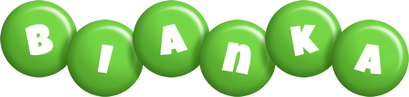 Bianka candy-green logo