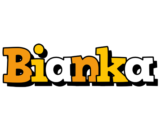 Bianka cartoon logo