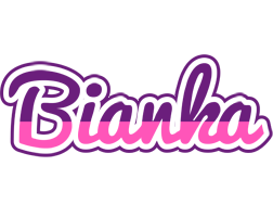 Bianka cheerful logo