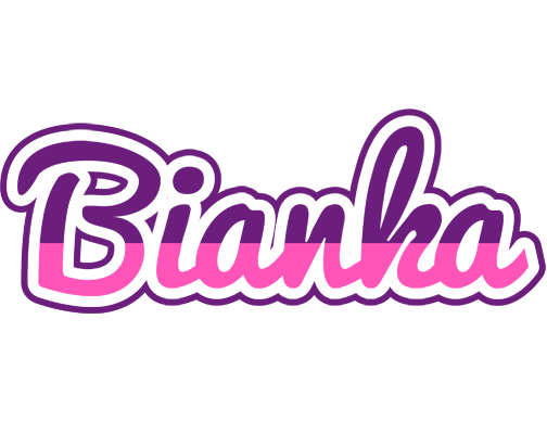 Bianka cheerful logo