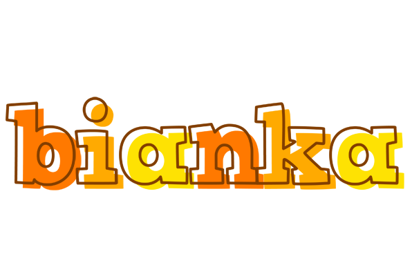 Bianka desert logo