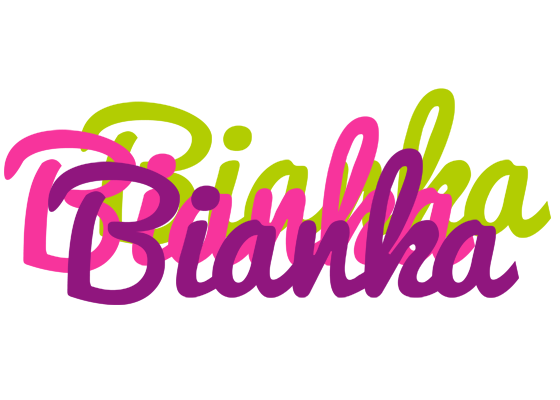 Bianka flowers logo