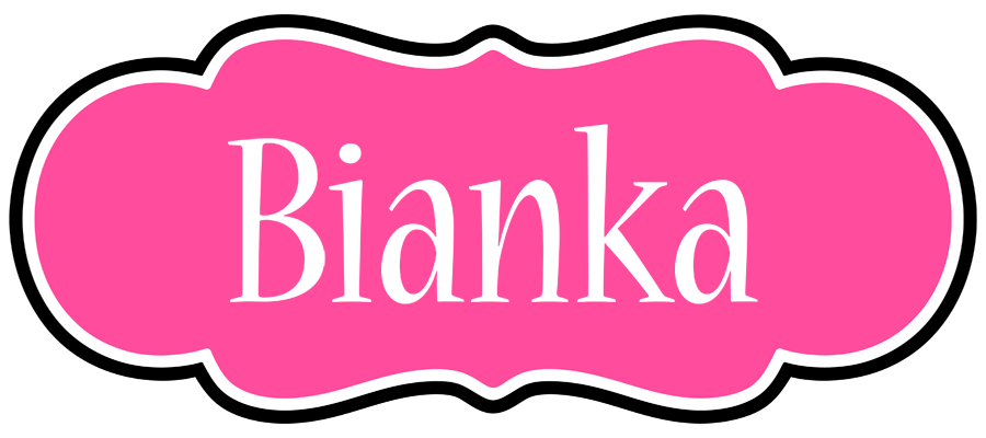 Bianka invitation logo