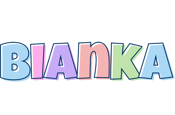 Bianka pastel logo