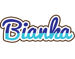 Bianka raining logo