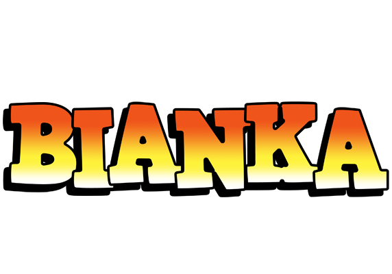 Bianka sunset logo