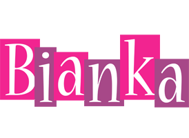 Bianka whine logo