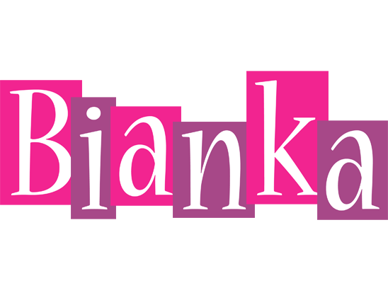 Bianka whine logo
