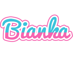 Bianka woman logo