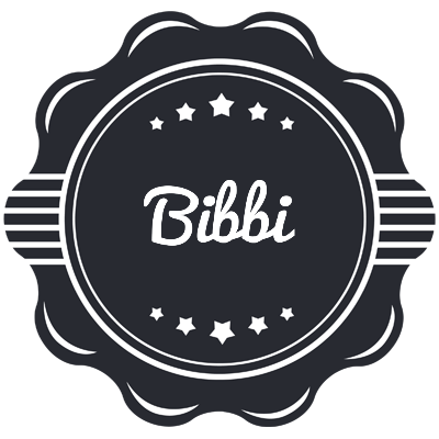 Bibbi badge logo