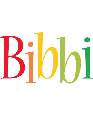 Bibbi birthday logo