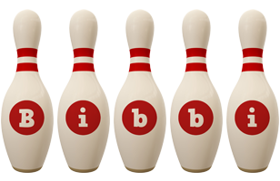 Bibbi bowling-pin logo