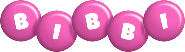 Bibbi candy-pink logo