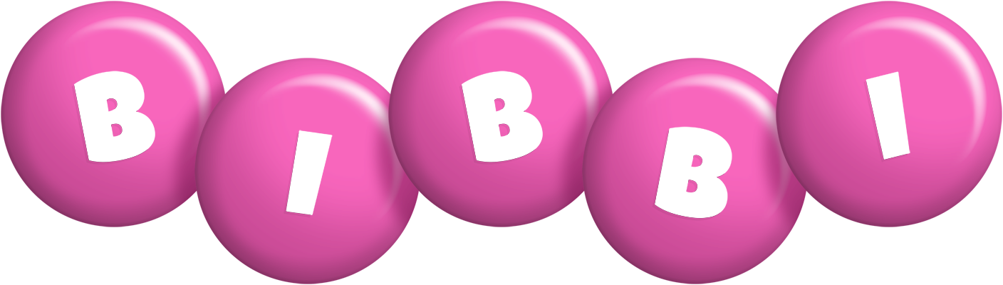 Bibbi candy-pink logo