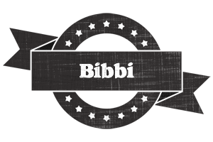 Bibbi grunge logo