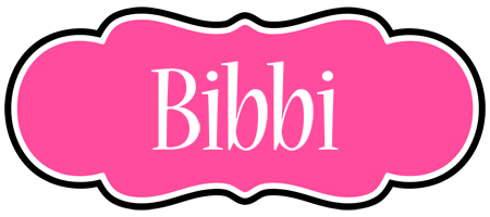 Bibbi invitation logo