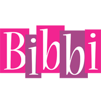 Bibbi whine logo