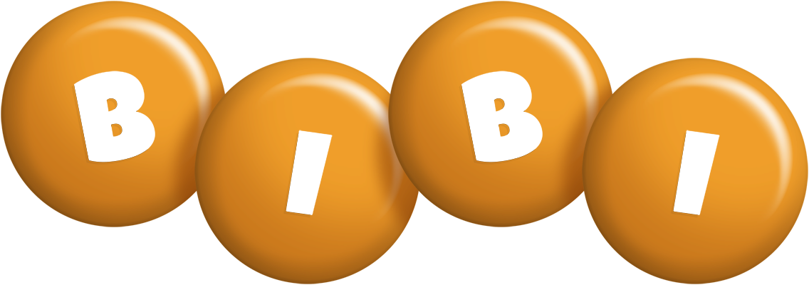 Bibi candy-orange logo