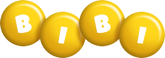 Bibi candy-yellow logo