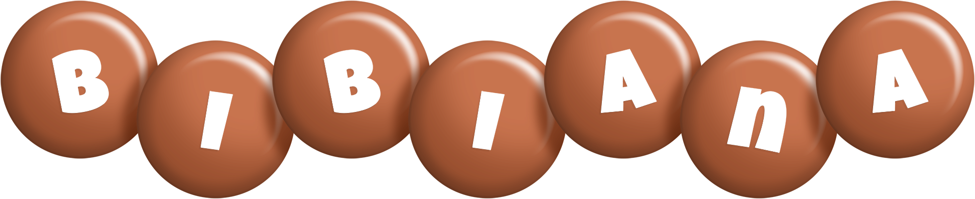 Bibiana candy-brown logo