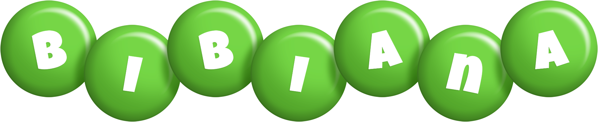 Bibiana candy-green logo