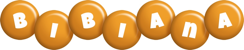 Bibiana candy-orange logo