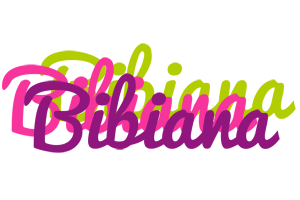 Bibiana flowers logo