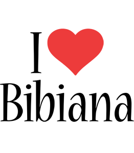 Bibiana i-love logo