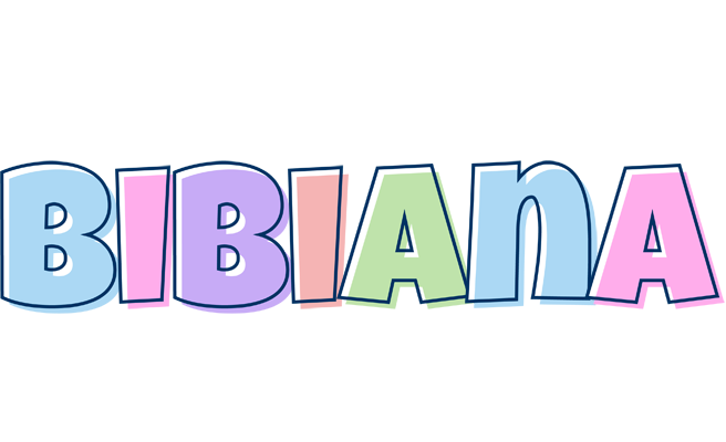 Bibiana pastel logo